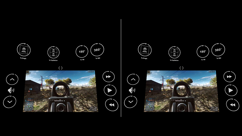 دانلود پلیر واقعیت مجازی AAA VR Cinema Cardboard 3D SBS screenshot